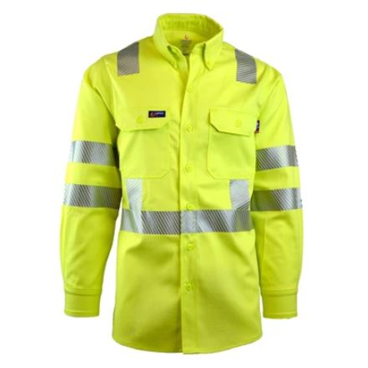 7oz FR Uniform Shirt Hi-Viz Class 3 from GME Supply