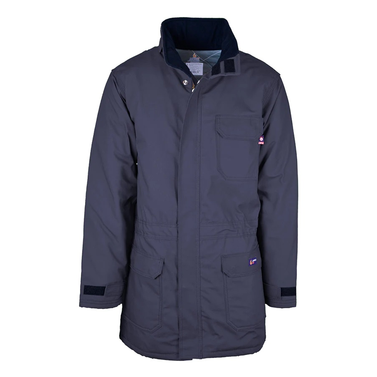 Lapco PKFRWS9 FR Insulated Parka with Windshield Technology - Navy from GME Supply