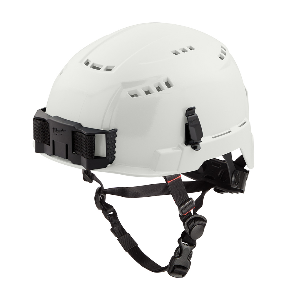 Milwaukee Type 2 Vented Safety Helmet with BOLT Accessory Clips from GME Supply