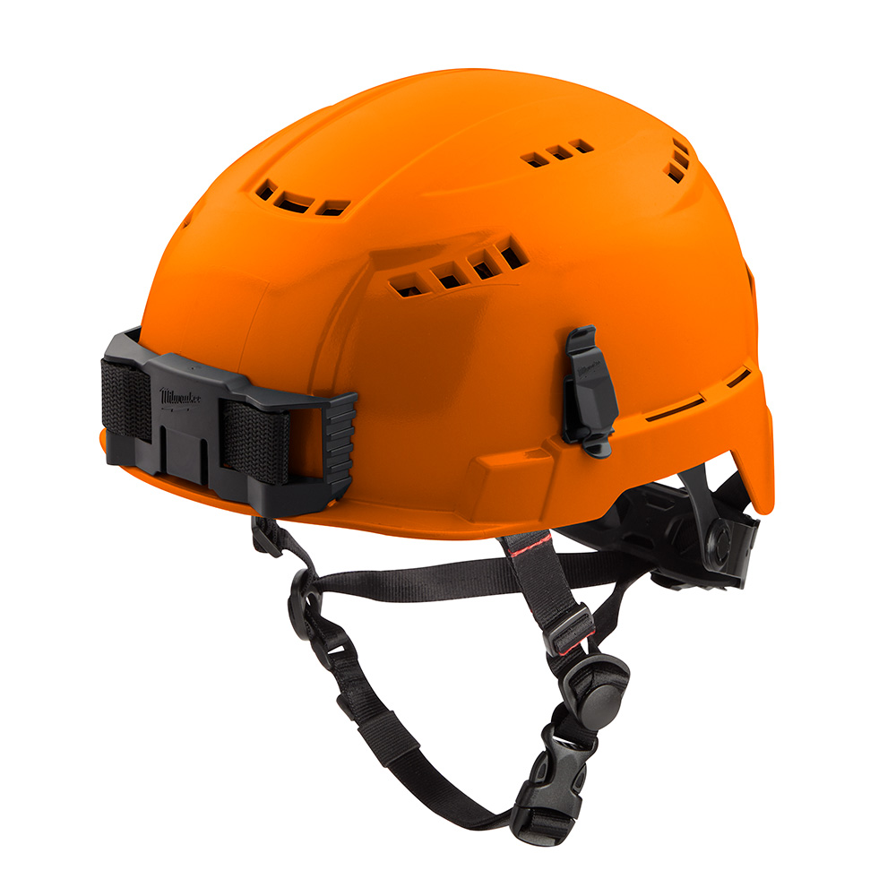 Milwaukee Type 2 Vented Safety Helmet with BOLT Accessory Clips from GME Supply