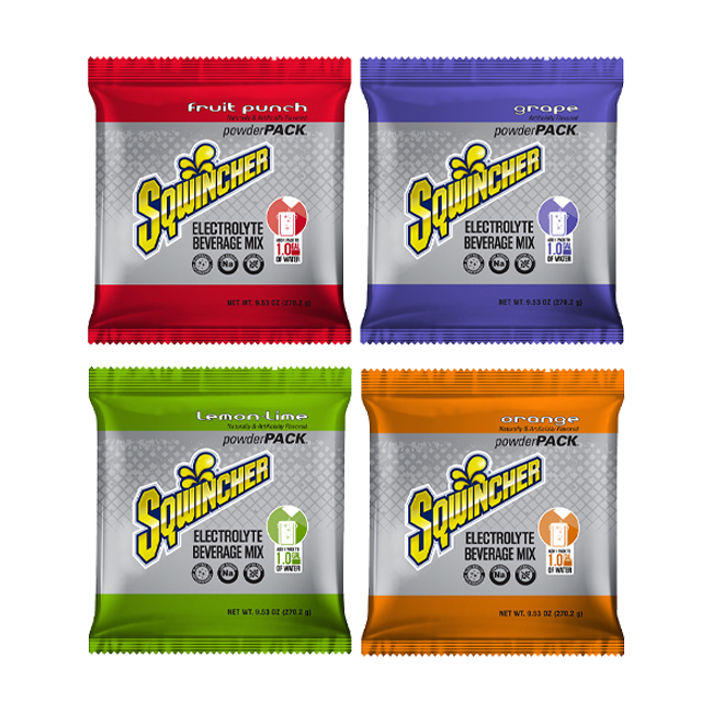 Sqwincher 1 Gallon Powder Sports Drink Mix (20 Pack) from GME Supply