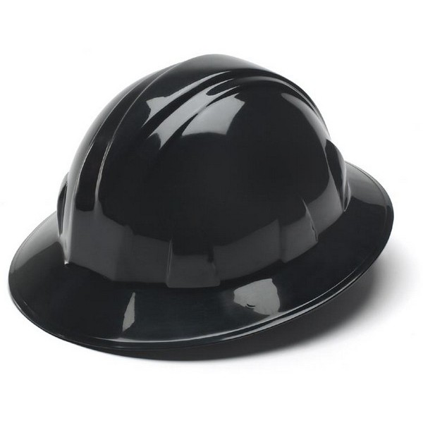 Pyramex SL Series Full Brim Hard Hat with 4 Point Ratchet Suspension from GME Supply