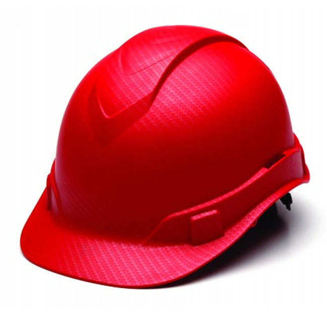 Pyramex Ridgeline Cap Style Hard Hat with 4 Point Ratchet Suspension from GME Supply