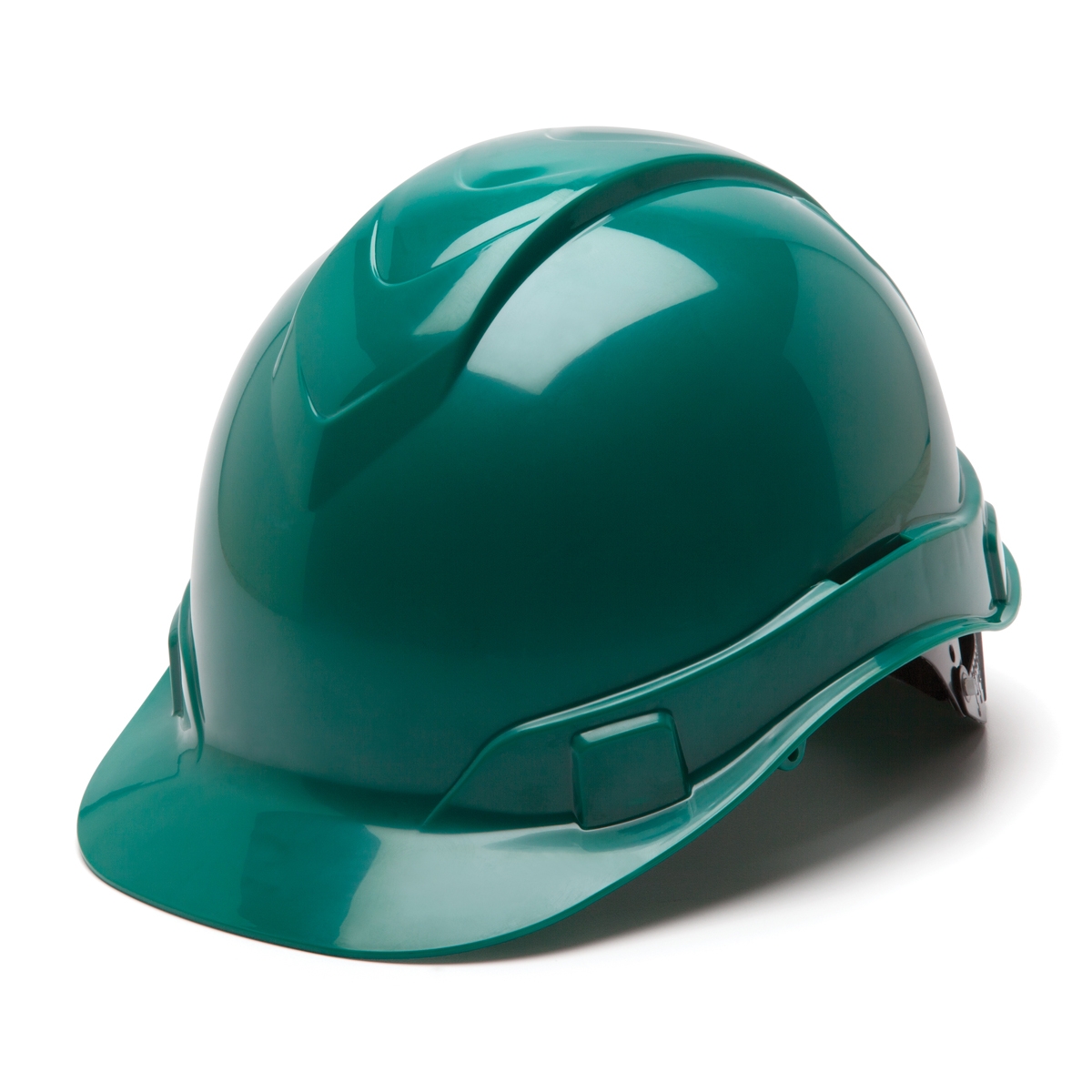 Pyramex Ridgeline Cap Style Hard Hat with 4 Point Ratchet Suspension from GME Supply