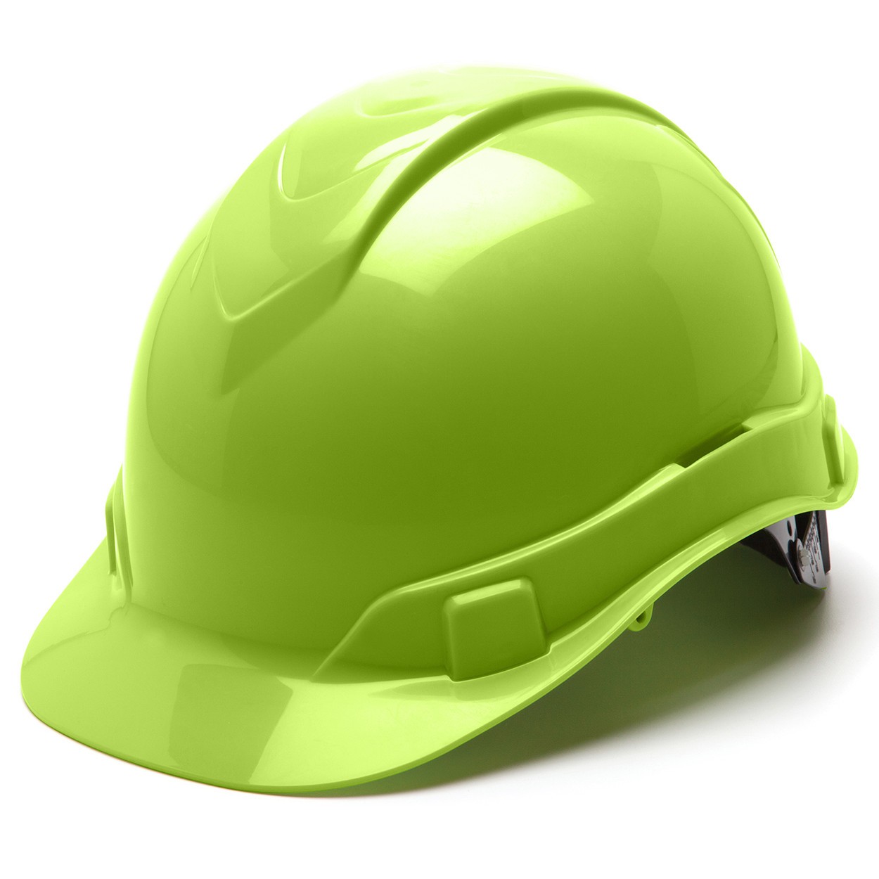 Pyramex Ridgeline Cap Style Hard Hat with 6 Point Ratchet Suspension from GME Supply