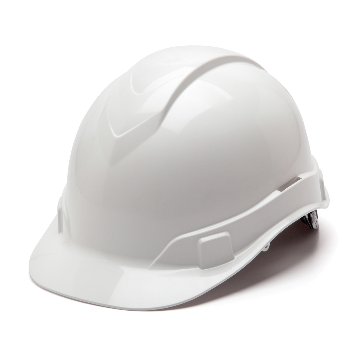 Pyramex Ridgeline Cap Style Hard Hat with 4 Point Ratchet Suspension from GME Supply