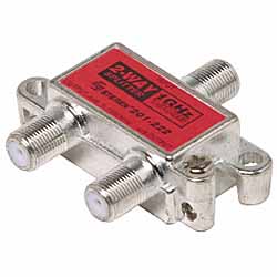 Holland 130dB F-Splitter 2-way (1GHz) from GME Supply