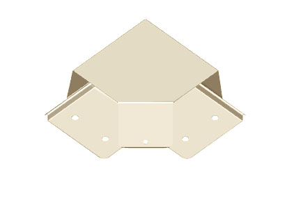 Belden 2 Inch Right Angle Fitting (Ivory) from GME Supply