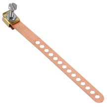 Senior Industries Copper Ground Strap (6 Inch) from GME Supply