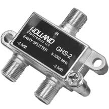 F-Splitter 2-way (1GHz) from GME Supply