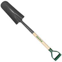 Ames True Temper Drain Spade (Wood Handle) from GME Supply