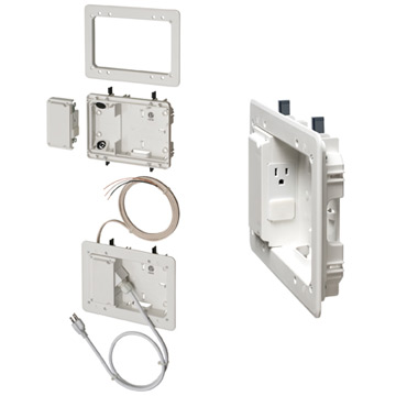 Arlington Industries Low Profile TV Box Kit from GME Supply