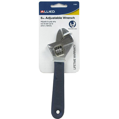 Allied International Adjustable Wrench (6 Inch) from GME Supply