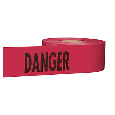 Empire Level Warning Tape - DANGER from GME Supply