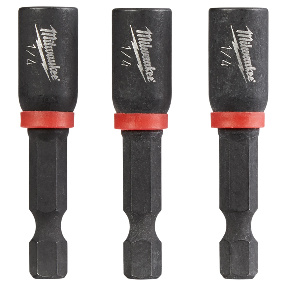 Milwaukee SHOCKWAVE Magnetic Nut Driver (3 Pack) from GME Supply