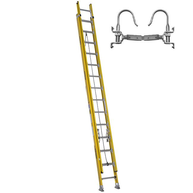 Werner 28 Foot Series Type 1AA Fiberglass Extension Ladder Kits from GME Supply